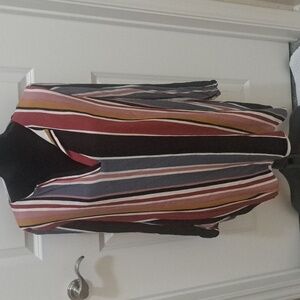 PEACH LOVE CALIFORNIA Large two layer flow shirt dress, $128.99 value